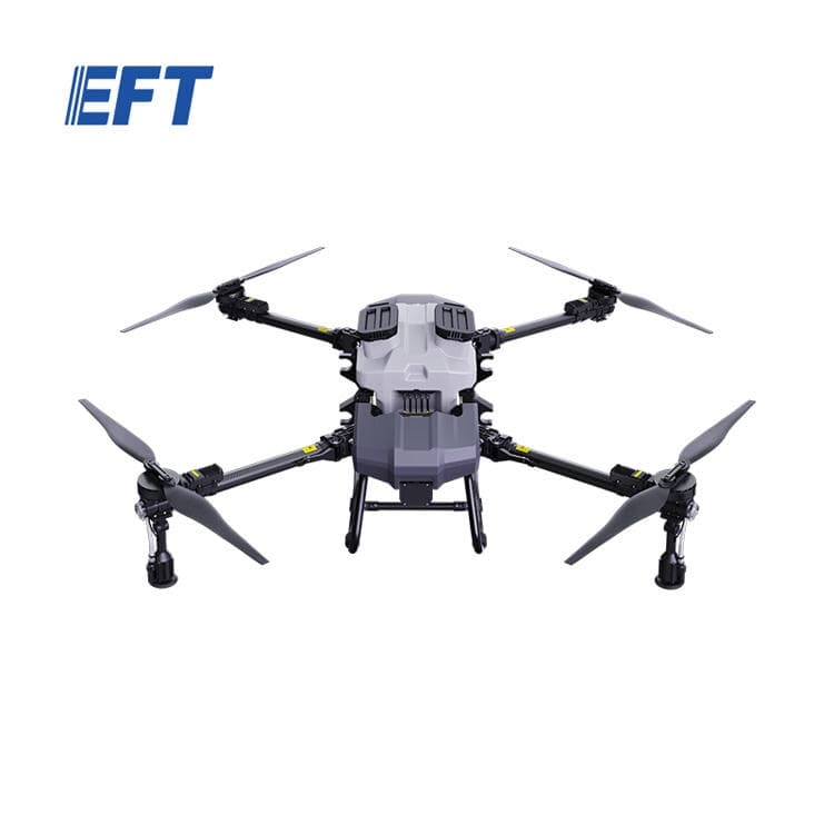Сельскохозяйственный квадрокоптер EFT Z50 с быстрым выпуском, резервуаром для воды, встроенной складной рамой, усовершенствованным интеллектуальным контроллером 1080P, водонепроницаемой камерой FPV, профессиональным контроллером полета, 18-секундным быстр