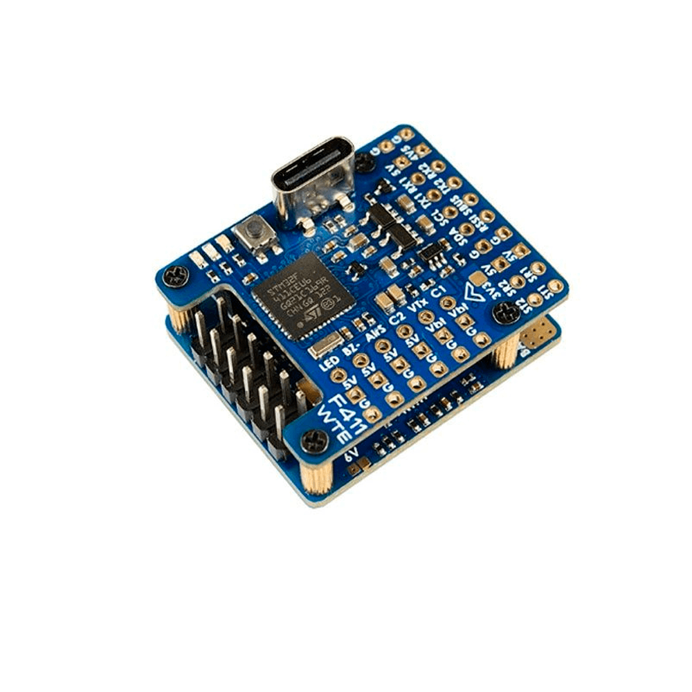 Контроллер полета для самолетов RC MATEK F411 WTE BMI270 Baro OSD Dual BEC 132A Current Senor 2 — 6S INAV