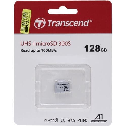 Карта памяти SDXC Transcend 300S UHS-I 128GB