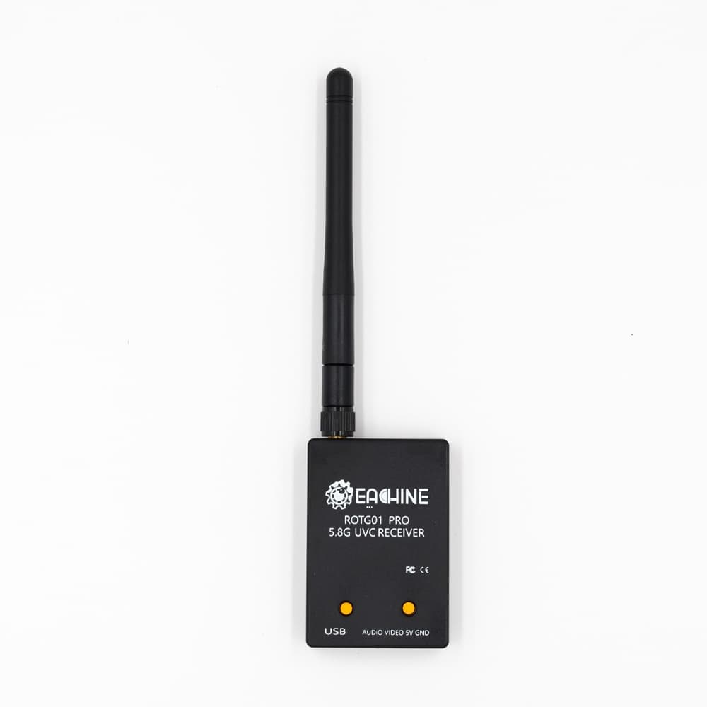 Полноканальный приемник для смартфона Android Eachine ROTG01 Pro UVC OTG 5.8G 150CH FPV — черный