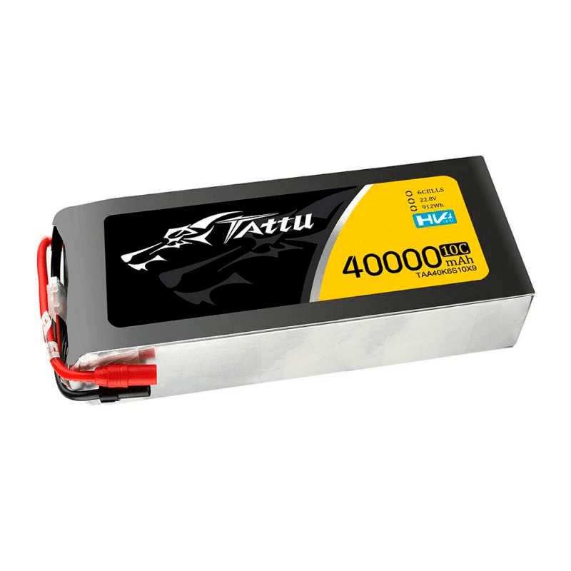 Li-Po Аккумулятор TATTU 6S HV 40000мАч 22,8В 10C