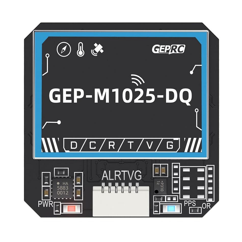 GPS модуль GEPRC GEP M1025 DQ с компасом