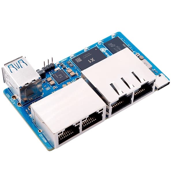 Микрокомпьютер Orange Pi R2S 4Gb RAM