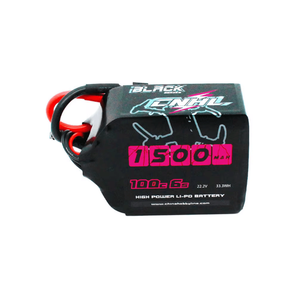 Аккумулятор СNHL Black Series 1500 мАч 6S 100 LiPo (XT60)