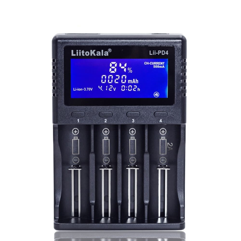 Зарядное устройство LiitoKala Lii-PD4 + CAR charger 12V
