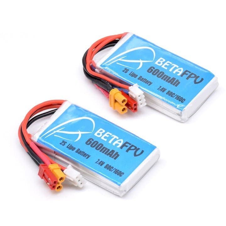 Аккумуляторная батарея 600mAh 2S Lipo (2 шт.)