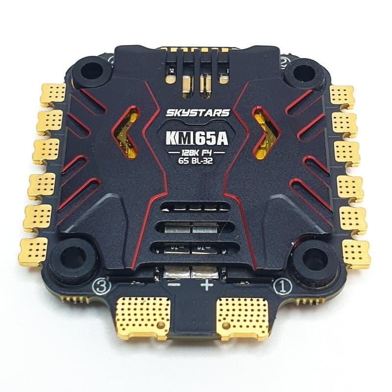 ESC регулятор Skystars KM65 3-6S Blheli32 F4 128K ESC 4в1