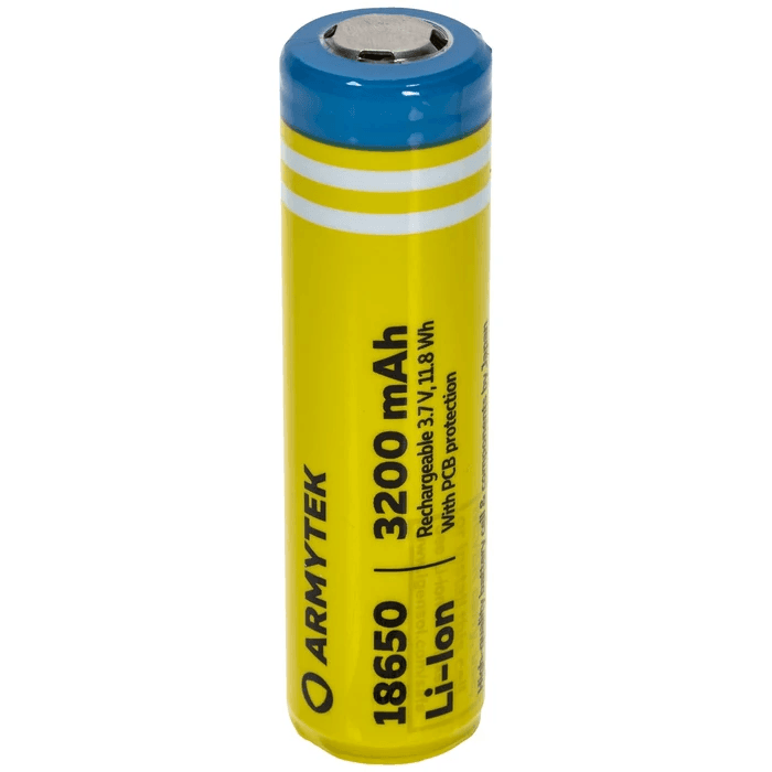 Защищённый Li-Ion аккумулятор Armytek 18650 3200 mAh