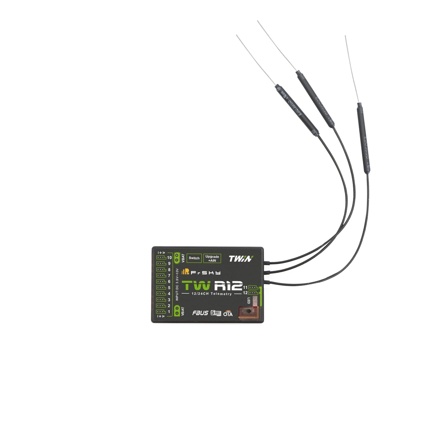 Приёмник FrSky TW R12 Dual 2.4G