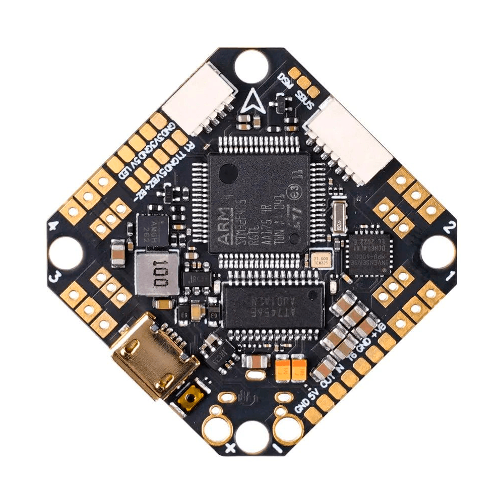 Полётный контроллер Toothpick F405 2-4S AIO Brushless 20A (BLHELI_32) V4 (BETAFPV)