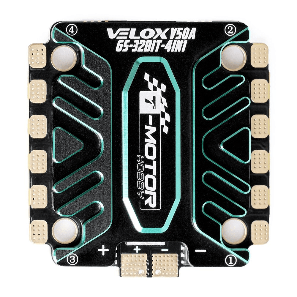 ESC регулятор T-Motor VELOX V50A 3-6S LiPo 4in1 32bit BLHELI32